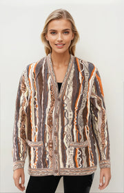 Force - Uluru V Cardigan Geccu 3D Multi Colour