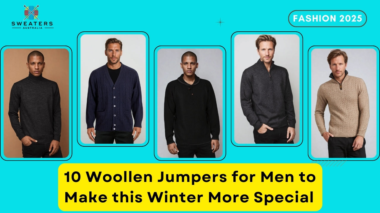 10 Woollen Jumpers for Men to Make this Winter More Special