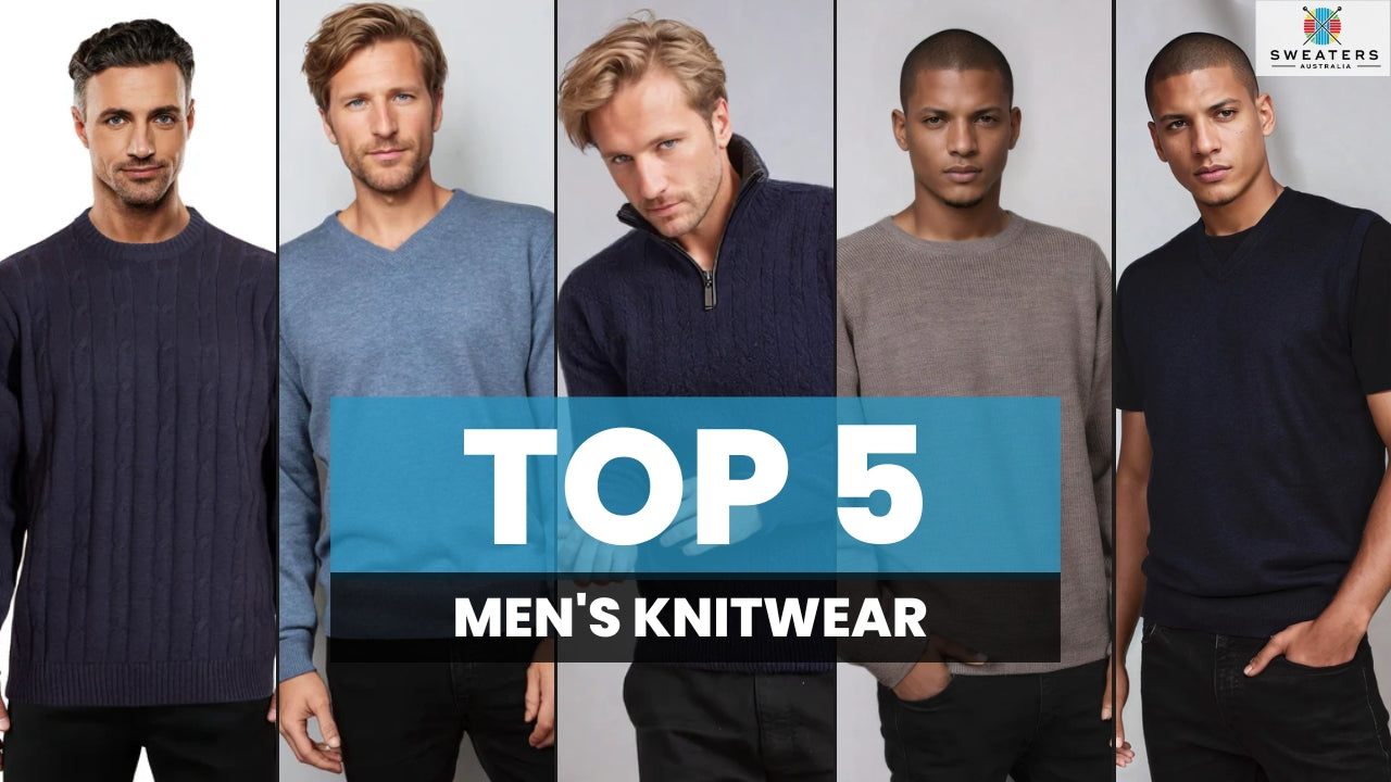Top 5 Best-Selling Men's Knitwear Products in Australia for 2025