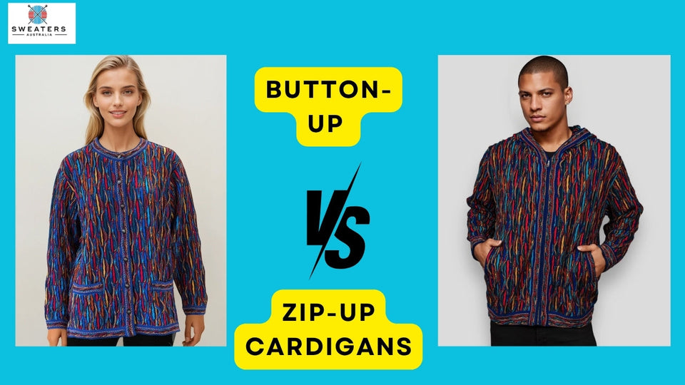 Button-up versus zip-up cardigans: Which should you buy?