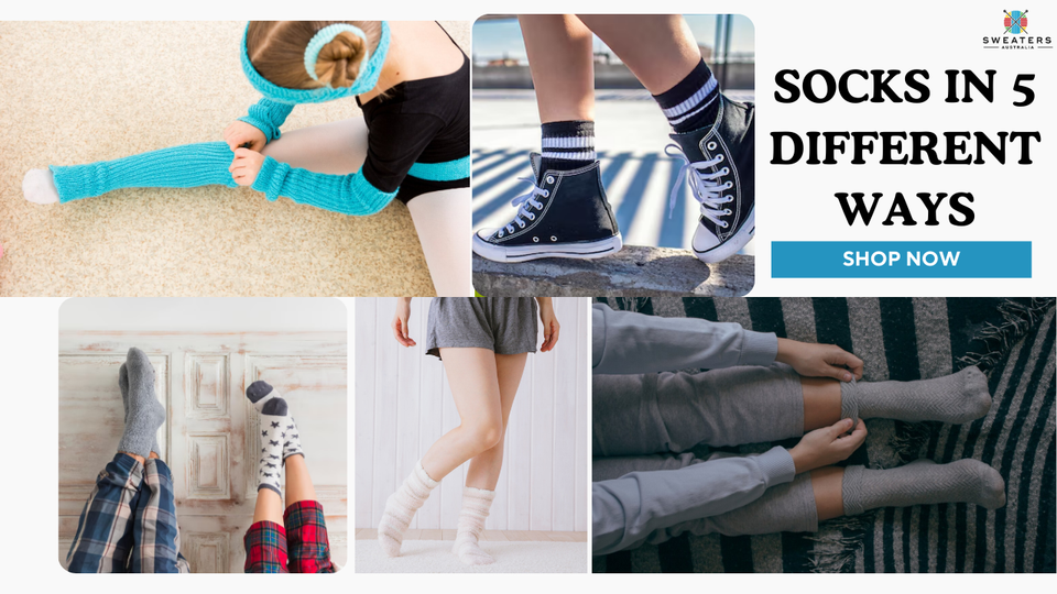 How to style possum socks in 5 different ways
