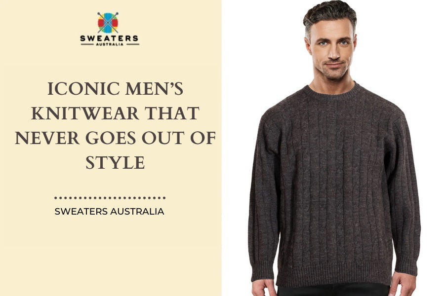 Iconic Men’s Knitwear that never goes out of style