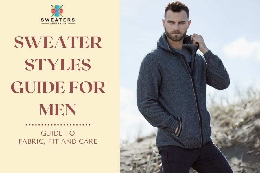 Mens Woolen Jumpers Guide - Styles Guide to fabric, Fit and Care
