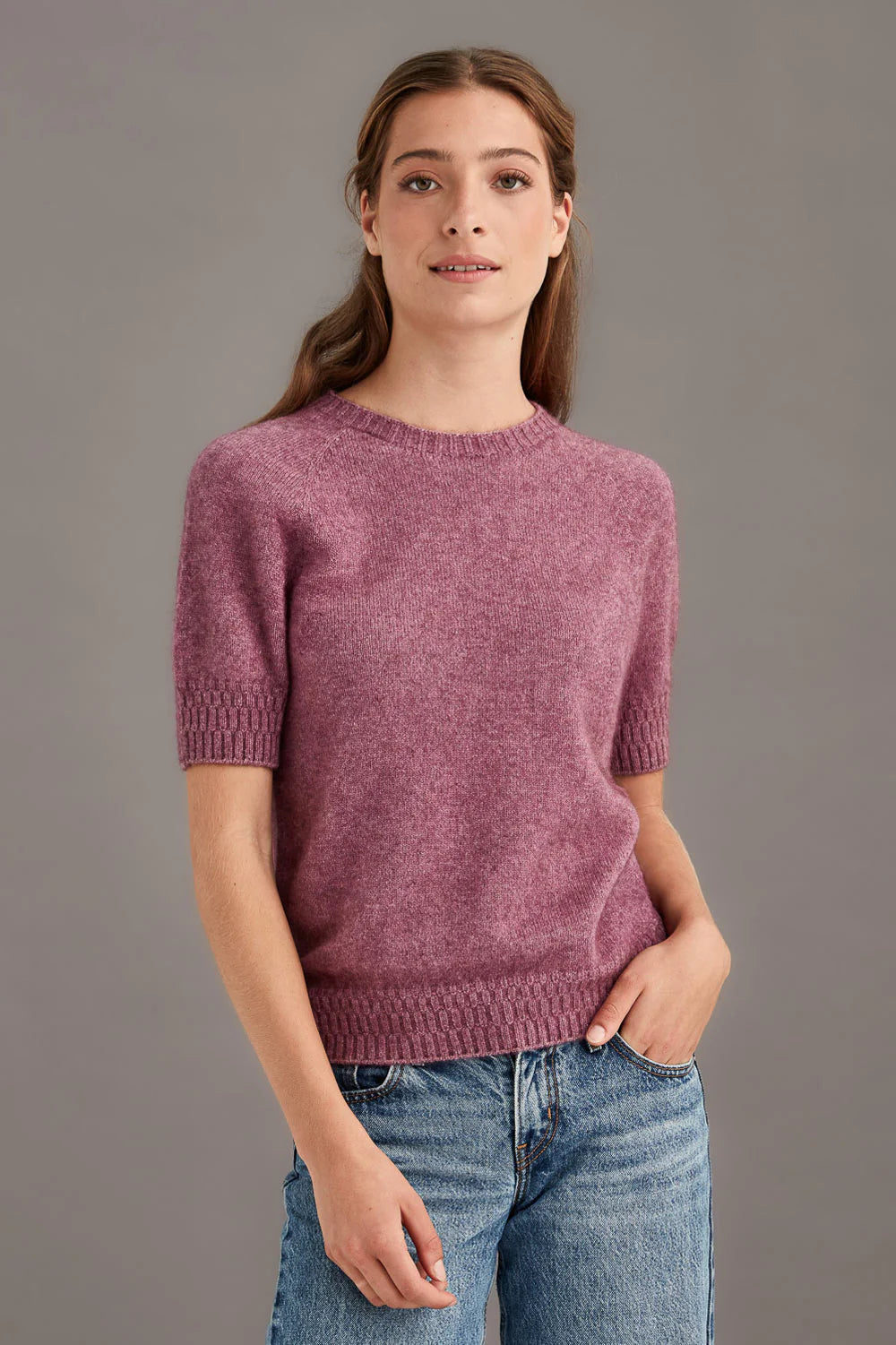 Heather - Possum Merino T-Shirt
