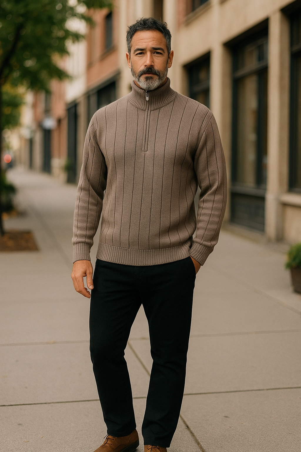 9905 Toast Half Zip Jumper - Tradewinds By Ansett