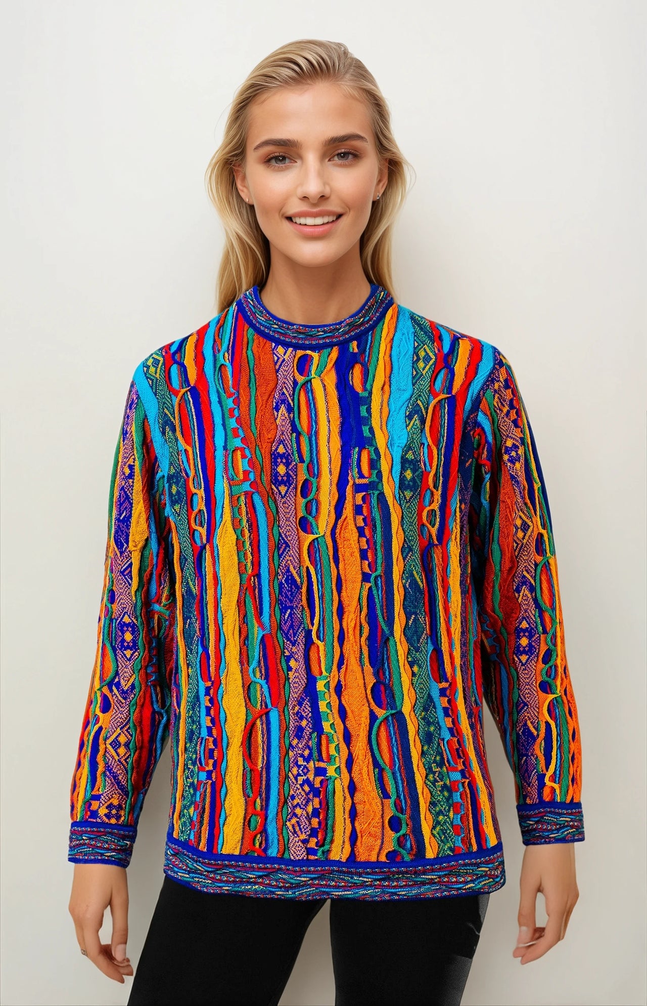 Kanga - Bright Sweater Geccu 3D Multi Colour