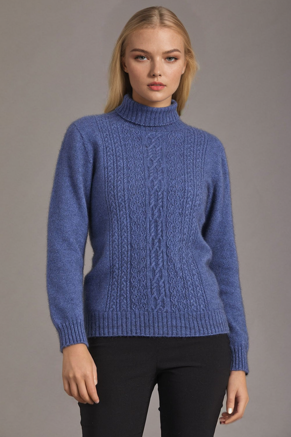 Woolen polo neck jumpers 2025