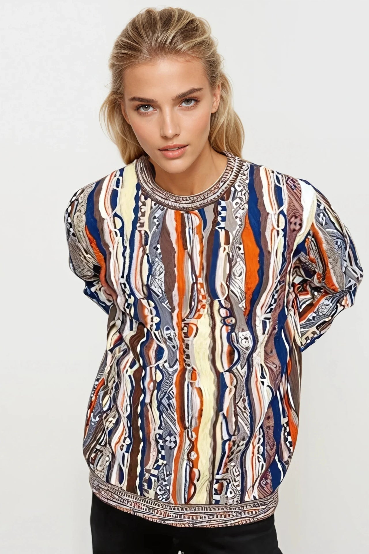 Force - Uluru Sweater Jumper Merino Wool 3D Geccu Knitwear