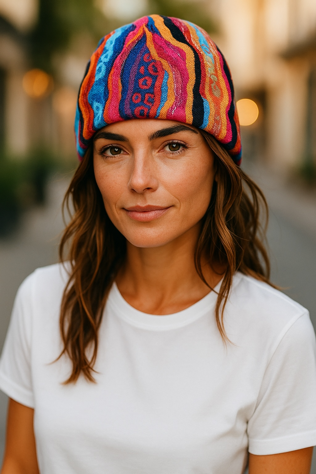 Force Bright Beanie Merino Wool 3D Geccu Knitwear
