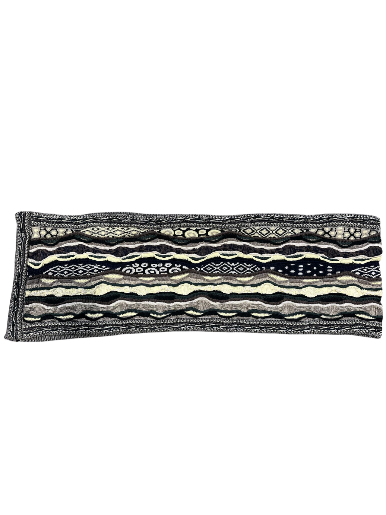 Force - Earth Scarf Merino Wool 3D Geccu Knitwear