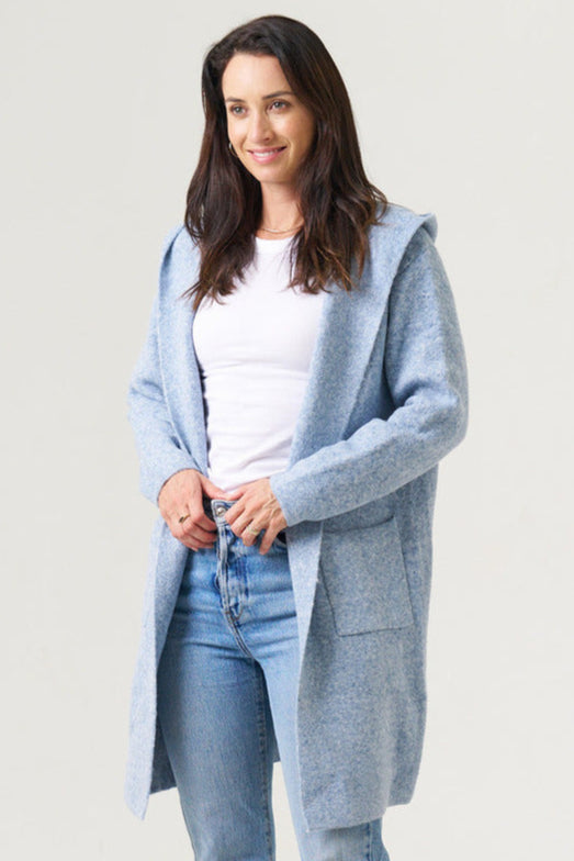 Light Blue Oversized Hoodie