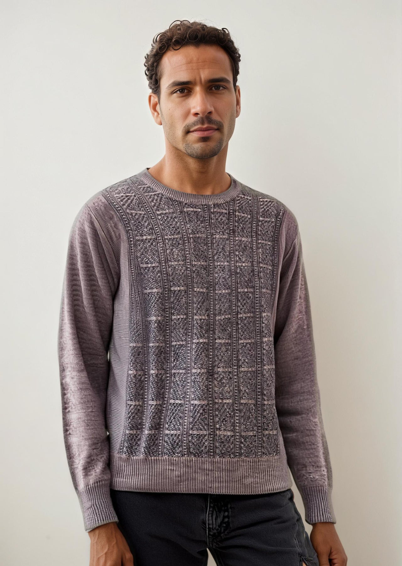 9072 Fawn Crew Neck Jumper - Tradewinds By Ansett