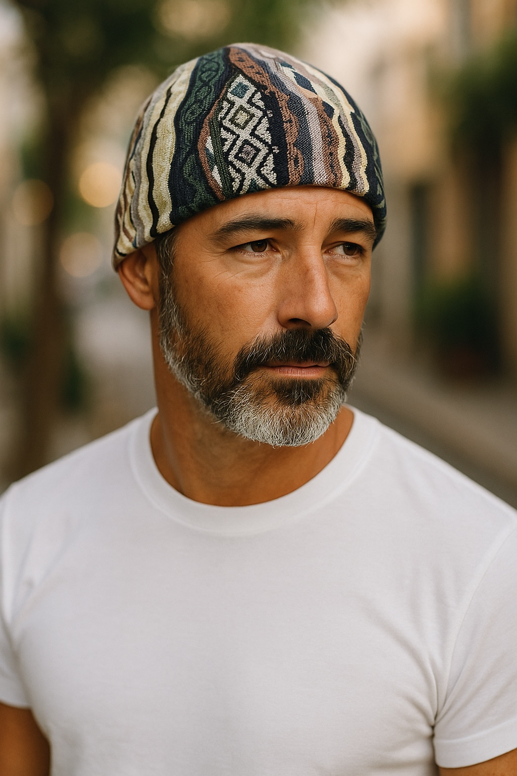 Force Earth Beanie Merino Wool 3D Geccu Knitwear