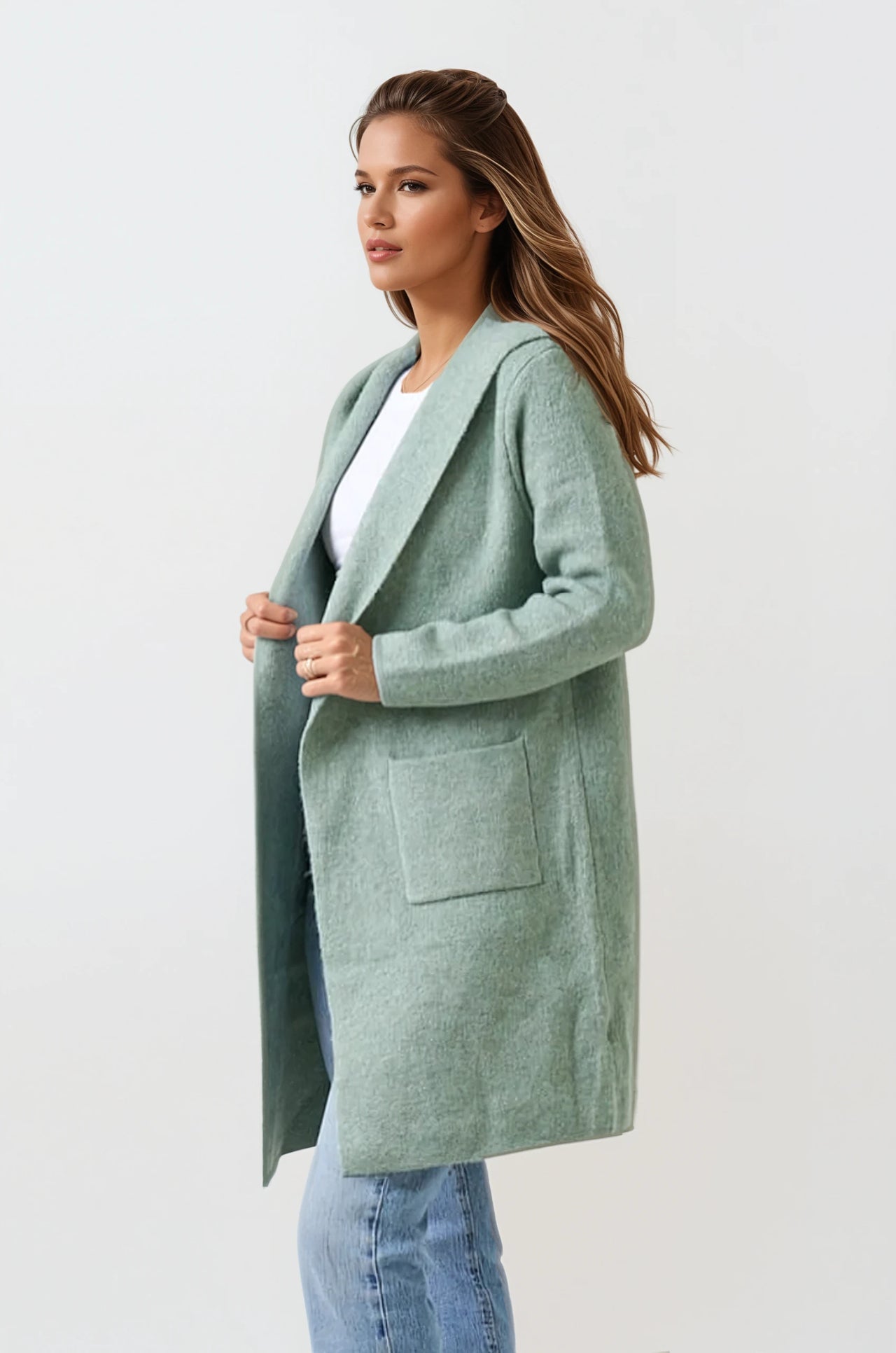 Mint Green Oversized Hoodie