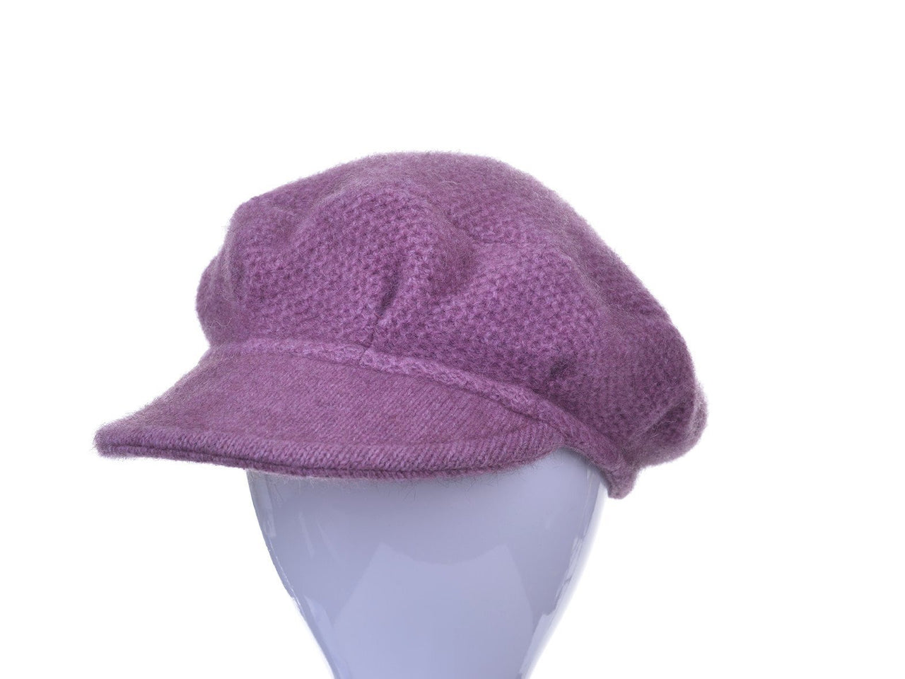 Heather Possum Merino Soft Peak Hat