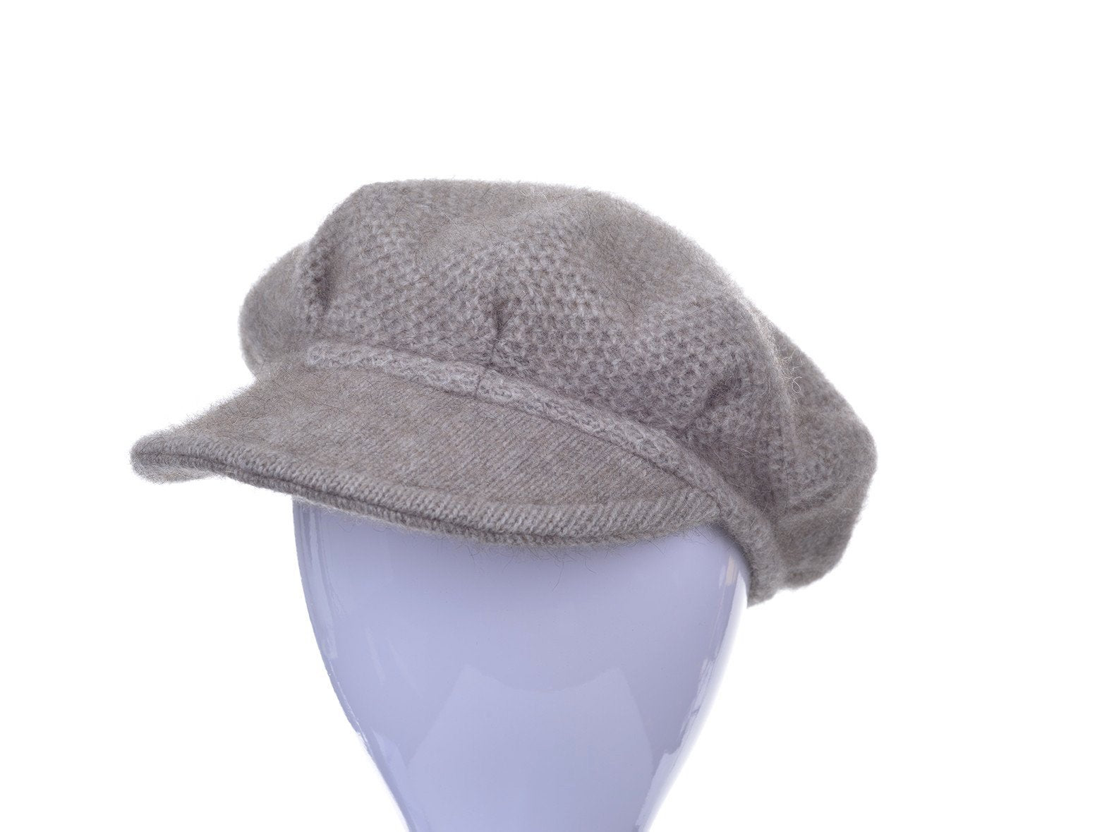 Mocha Possum Merino Soft Peak Hat