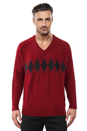 9333 Red - Tradewinds By Ansett Ansett Plain Knitwear