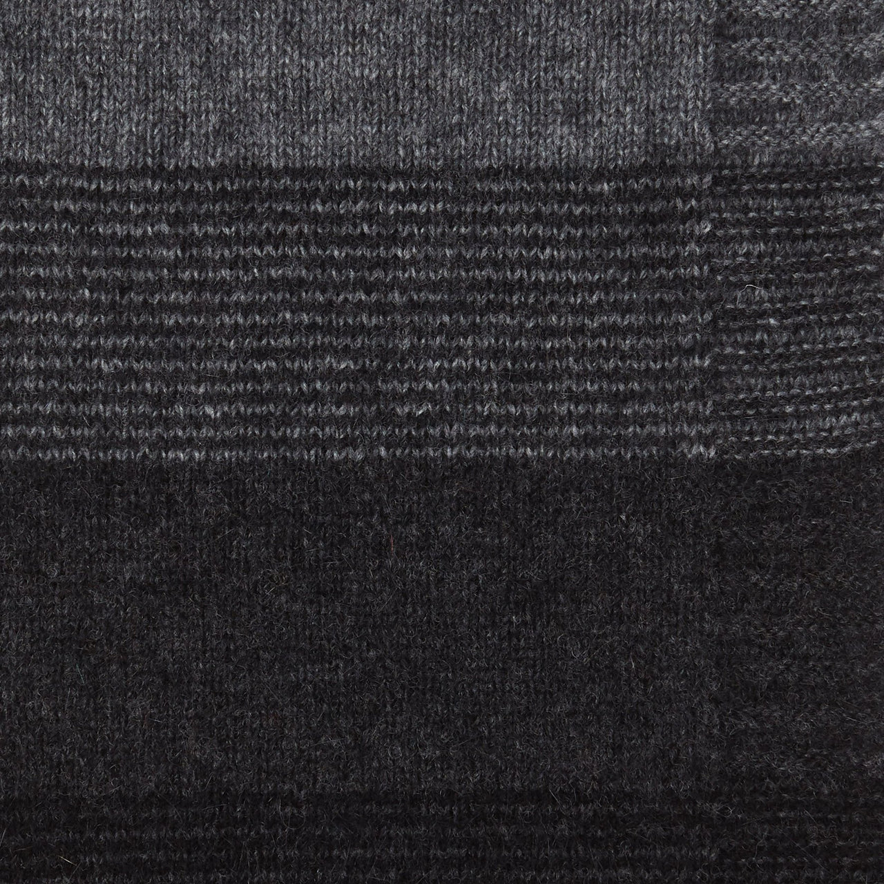 Black / Charcoal / Pewter - Possum Merino Ombre Throw