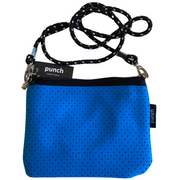 Blue Rectangle Shoulder Bag