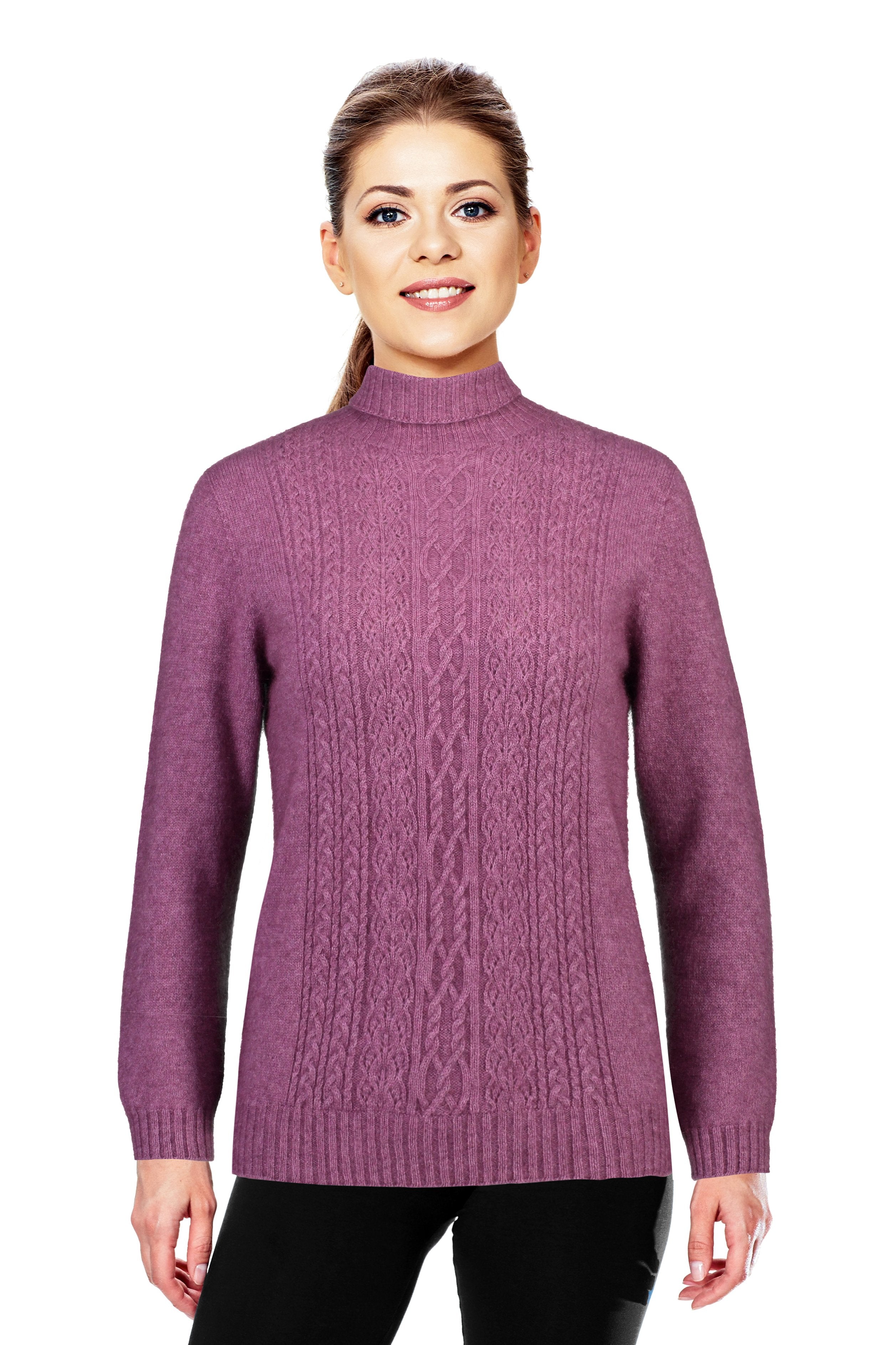 Heather half neck jumper shop