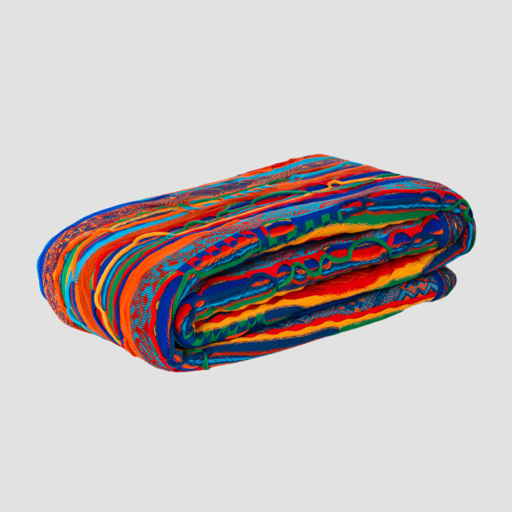Kanga Blanket Throw Merino Wool 3D Geccu Knitwear