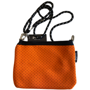 Orange Rectangle Shoulder Bag