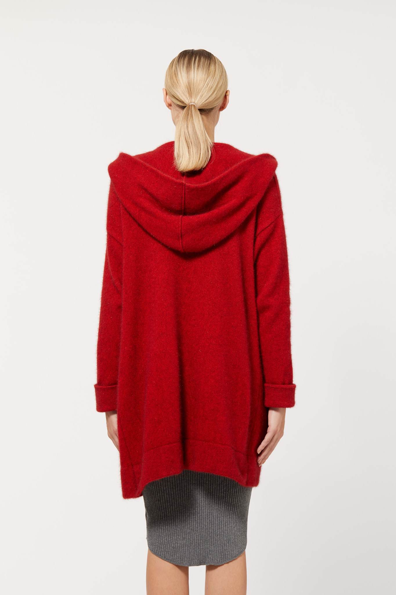 Wool hooded jacket outlet